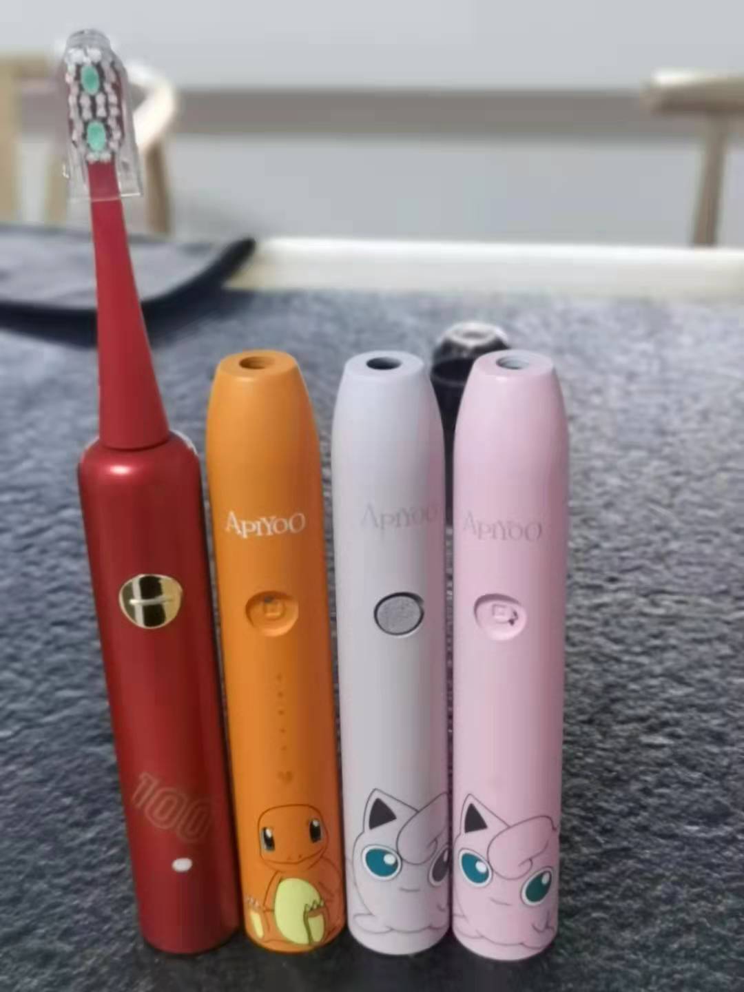 东莞建成辉专业电动牙刷水贴水转印定制加工